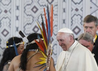 Shamans hold rituals, foresee good news during Pope’s visit