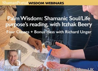 Shamanic Palm Wisdom – Foundation Course – Global Online Webinar with Itzhak Beery