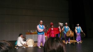 Opening ritual for an academic conference at K-Arts (2012)