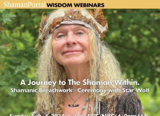 Take a Powerful Journey to The Shaman Within – Shamanic Breathwork® Ceremony with Star Wolf