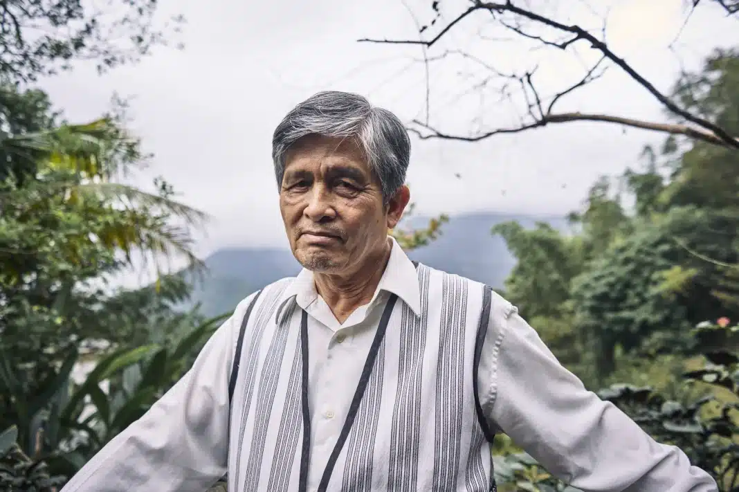 Teyra Yudaw feels Taiwan's Indigenous people have become second-class citizens. An Rong Xu for NPR