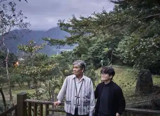 In the battle over identity, a centuries-old issue looms in Taiwan: hunting Teyra Yudaw (left) and his daughter, Ciwang Teyra, are members of Taiwan's Indigenous Truku tribe. An Rong Xu for NPR