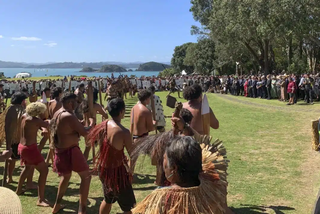 WAITANGI, New Zealand (AP) — In a fiery exchange at the birthplace of modern New Zealand, Indigenous leaders on Monday strongly criticized the government’s approach to Maori, ahead of the country’s national day.