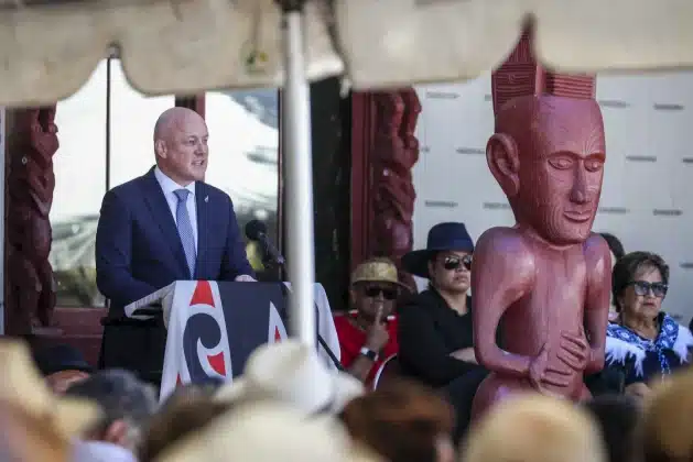 WAITANGI, New Zealand (AP) — In a fiery exchange at the birthplace of modern New Zealand, Indigenous leaders on Monday strongly criticized the government’s approach to Maori, ahead of the country’s national day.