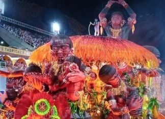 Indigenous Yanomami Parade Steals Attention at Rio Carnival As its parade theme, the Salgueiro samba school chose “Hutukara,” which the Yanomami call the “original sky from which the earth was formed,” allowing them to stage a cry in defense of the survival of this Indigenous people and the Amazon at the Sambadrome.