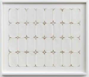 Cornelia Parker, Red Hot Poker Drawing (2012) Pic: Christie’s