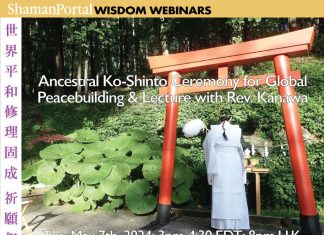 Ancestral Ko-Shintō Ceremony for Global Peacebuilding and lecture with Rev. Kanawa Ancestral Ko-Shintō Ceremony for Global Peacebuilding and lecture with Rev. Kanawa