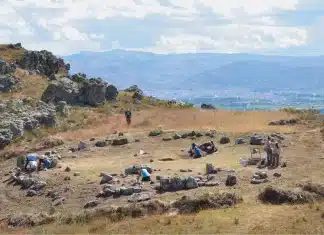 Early monumental architecture in the Andes Excavations at the Callacpuma archaeological site have identified what may be one of the earliest monumental circular plazas known in the Americas.