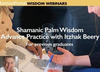 Shamanic Palm reading Advance practice with Itzhak Beery