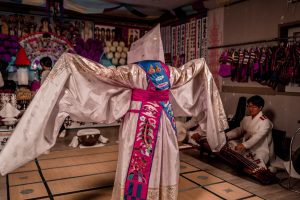 Korean occult documentary "Shaman: Ghost Story" /Courtesy of Tving