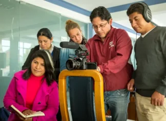 Bringing Indigenous Peoples’ representation to the global forefront Team of journalist and producers, including Indigenous professionals, in Bolivia. Shutterstock