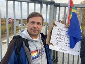 “This is a turning point for the indigenous peoples. Repression and persecution of the indigenous peoples of Russia has begun. Now the authorities and industrial companies can take away indigenous peoples’ lands for development,” says Andrei Danilov. Photo: Thomas Nilsen