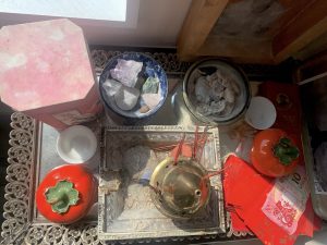 Astrologer Alice Sparkly Kat's alter.Photo by Alice Sparkly Kat