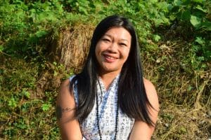 Phonexay Lala Simon visits Ureuk World Music House in Chungju, North Chungcheong Province, Oct. 11. Courtesy of Bereket Alemayehu