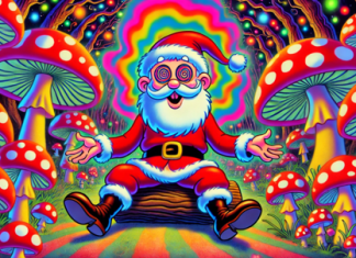 Santa Claus was actually a psychedelic mushroom Santa Claus was actually a psychedelic mushroom