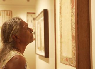 ‘One Mind One Heart’ leads the way to a more unified country Merrkiyawuy Ganambarr-Stubbs reading the bark petition, after it was repatriated to Yirrkala in December, 2023. Credit: Matthew Garrick / ABC News / NITV
