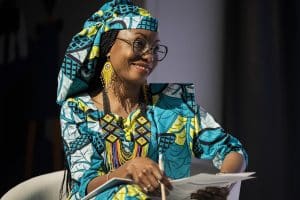 Hindou Oumarou Ibrahim, President of the Association for Fulani Women and Indigenous Peoples of Chad (AFPAT), who spoke at the Annual Meeting.Image: World Economic Forum