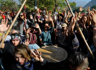 The jungle is screaming’: Indigenous leaders end world voyage with plea to protect life