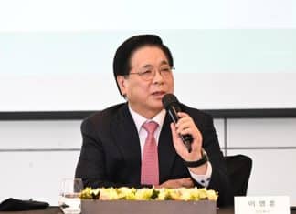 Yoido Full Gospel Church pastor warns of shamanism’s influence in Korean politics Lee Young-hoon, senior pastor of Yoido Full Gospel Church, speaks during a press conference at the Four Seasons Hotel Seoul in downtown Seoul, Tuesday. Courtesy of Yoido Full Gospel Church