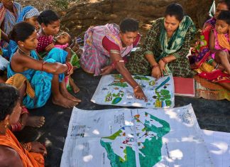 Indigenous women in India make ‘dream maps’ to protect lands from climate change Copyright AP Photo/Rafiq Maqbool