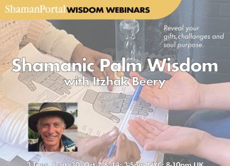 Shamanic Palm Wisdom Foundation Course with Itzhak Beery