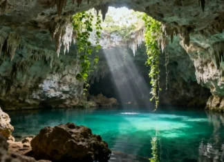 The 60-foot cenote at Chichen Itza where Maya shamans conduct ceremonies 2 million tourists never witness