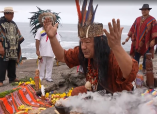 In Peru ritual, Andean shamans forecast Chile elections