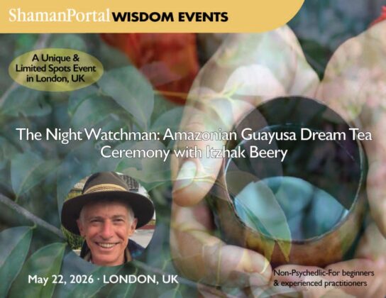 Guayusa dream tea ceremony Itzhak Beery Shaman
