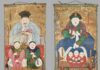 Shamanic Paintings Honoring Prince Geumseong Set for National Heritage Status "Blind Taoist Master" and "Blind Samshin Manura" from the Shamanic Paintings of Geumseongdang Shrine in Seoul. Photo courtesy of the Korea Heritage Service.