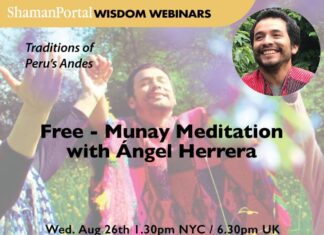 Munay Meditation Ángel Herrera — Free Webinar, Aug 26 Munay Meditation Ángel Herrera